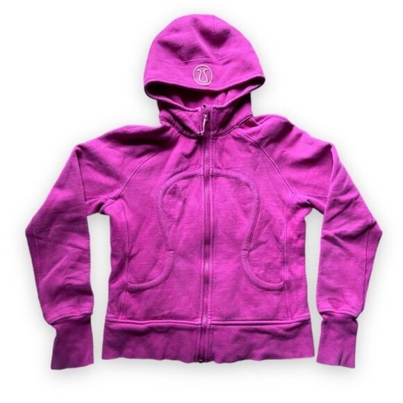 Lululemon Pink Scuba Hoodie *Stretch size 10 - Picture 8 of 12